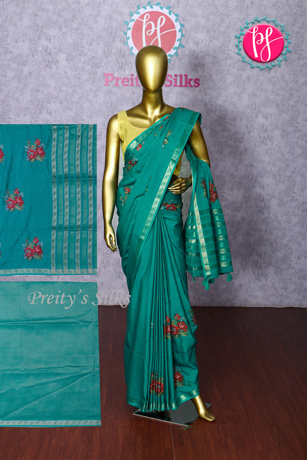 Semi Tussar Silk Saree-PA20435