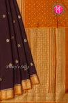 Semi Tussar Dhupion Silk Saree-PA20435