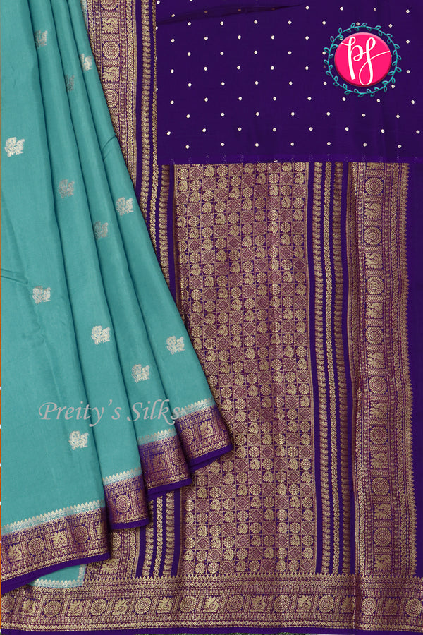 Semi Tussar Dhupion Silk Saree-PA20435