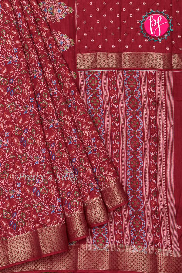 Semi Dola Silk Saree-PA22510