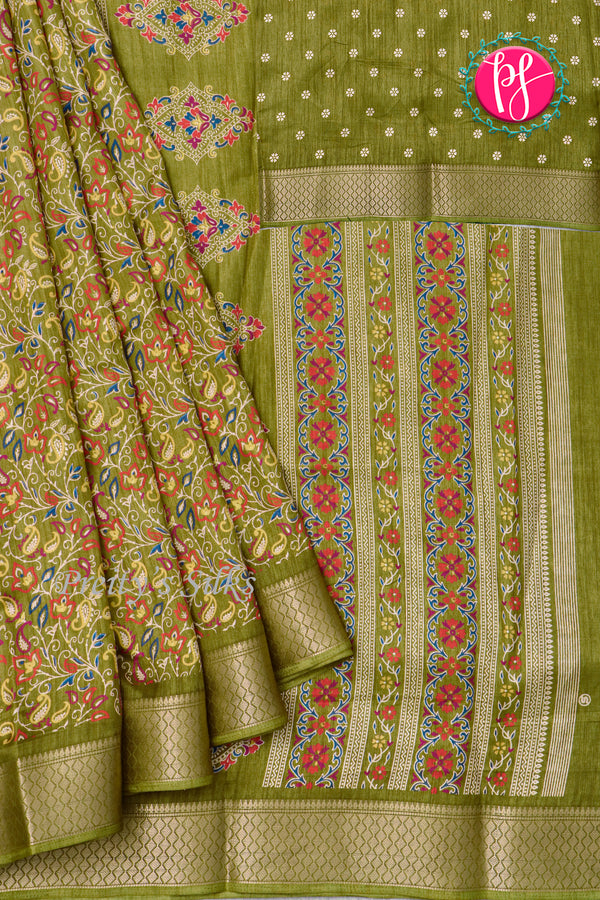 Semi Dola Silk Saree-PA22510