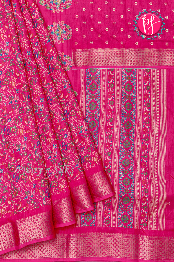 Semi Dola Silk Saree-PA22510