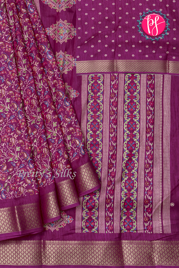 Semi Dola Silk Saree-PA22510