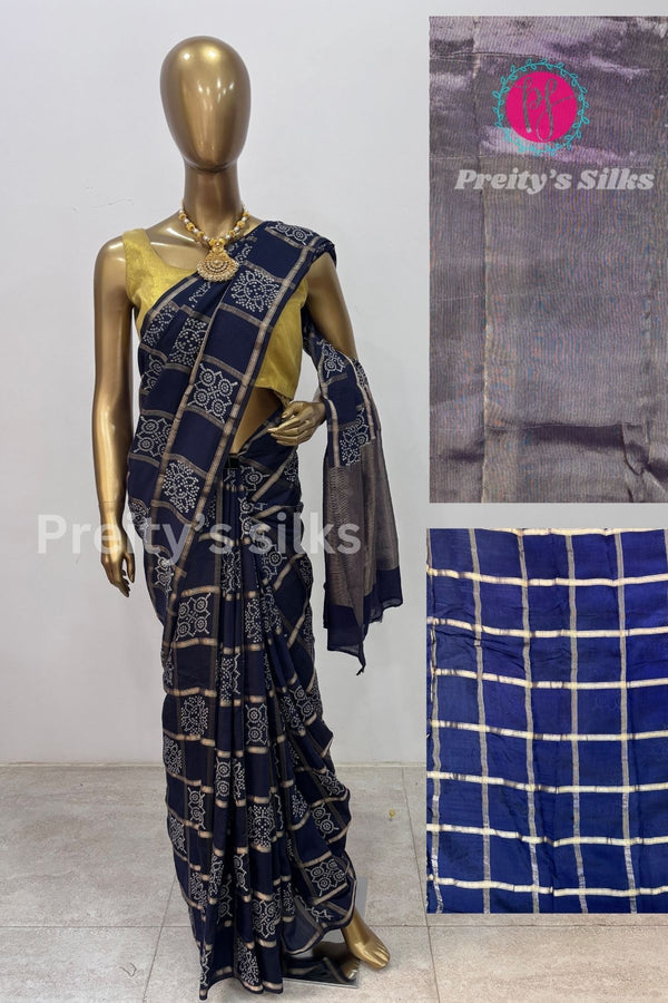 Butter Cotton Silk Saree-PA22998