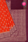 Semi Banarasi Georgette silk Saree-PA24209
