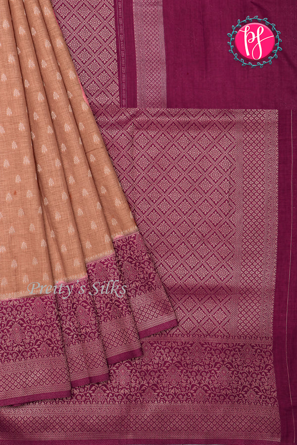 Semi Banarasi Chiffon Saree-PA24209