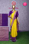 Semi Banarasi Chiffon Saree-PA24209