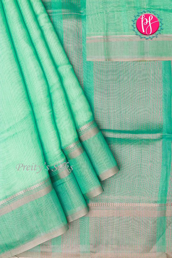 Organza Silk Saree-Monochrome -PA26116