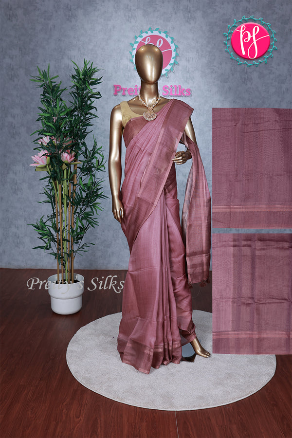 Organza Silk Saree-Monochrome -PA26116