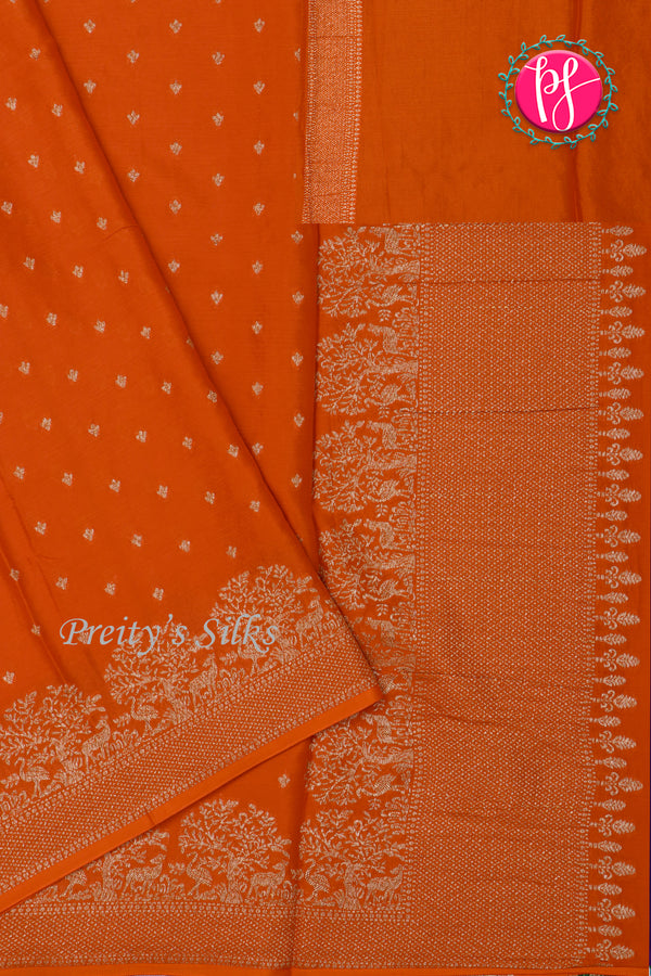 Premium Wrinkle Crepe Silk Saree-PA28117