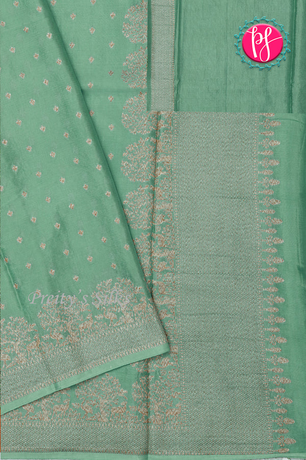 Premium Wrinkle Crepe Silk Saree-PA28117