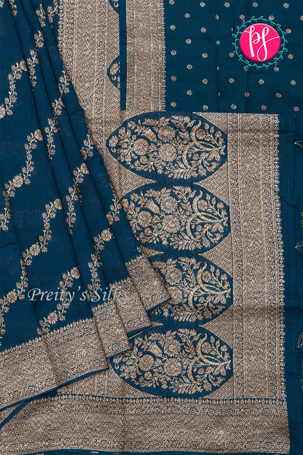 Semi Dupion banarasi silk saree -PA29045