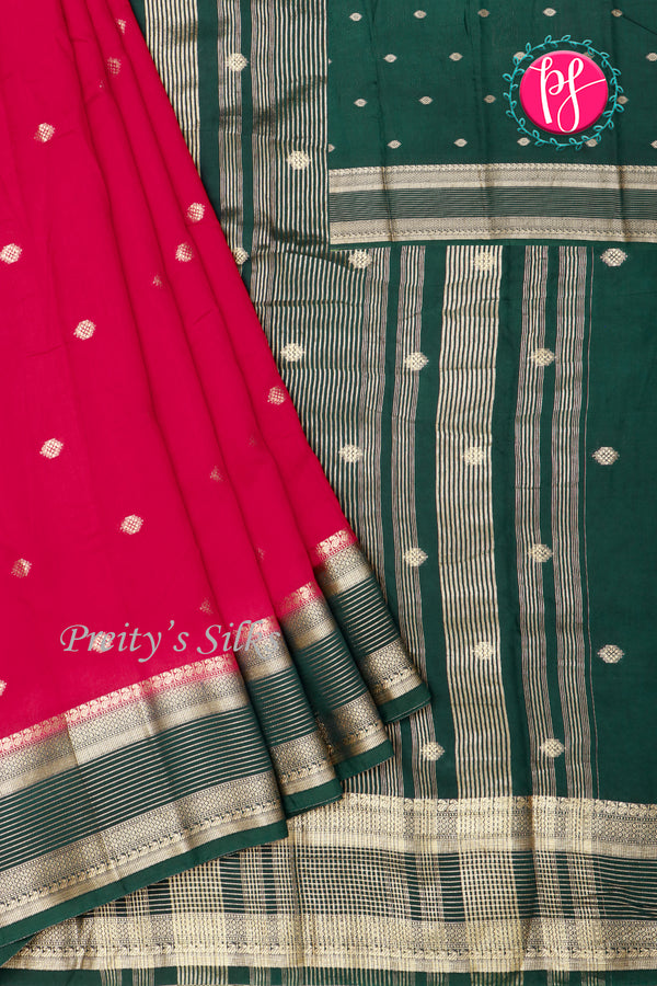 Butter Cotton Silk Saree-PA29876