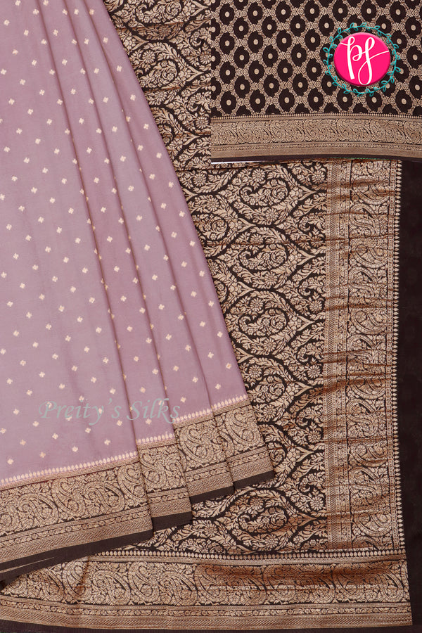 Semi Banarasi Georgette Silk Saree-PA30085