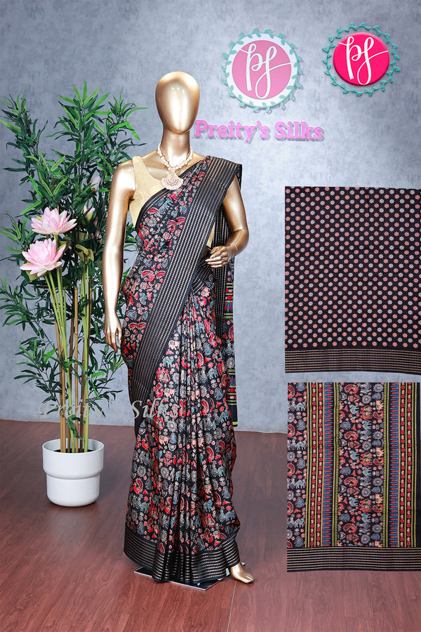 Semi Dola Silk Saree-PA31846