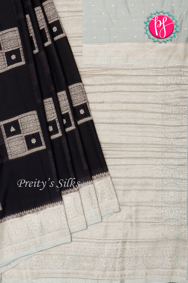 Chiffon Banarasi Silk Saree-PA37442