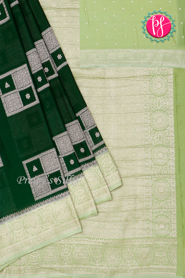 Chiffon Banarasi Silk Saree-PA37442