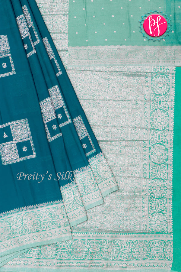 Chiffon Banarasi Silk Saree-PA37442