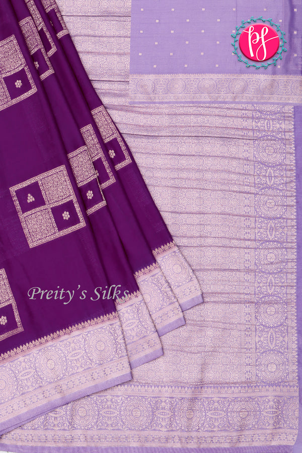 Chiffon Banarasi Silk Saree-PA37442