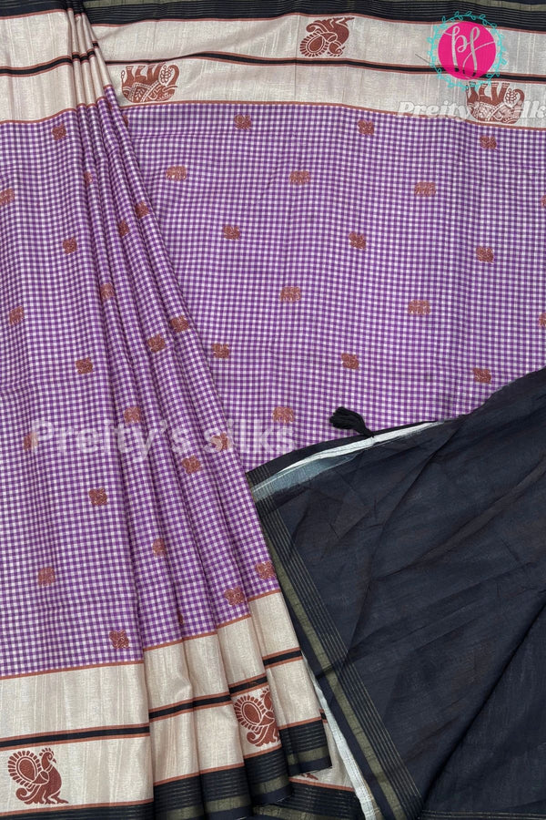 Semi silk saree -PA47290