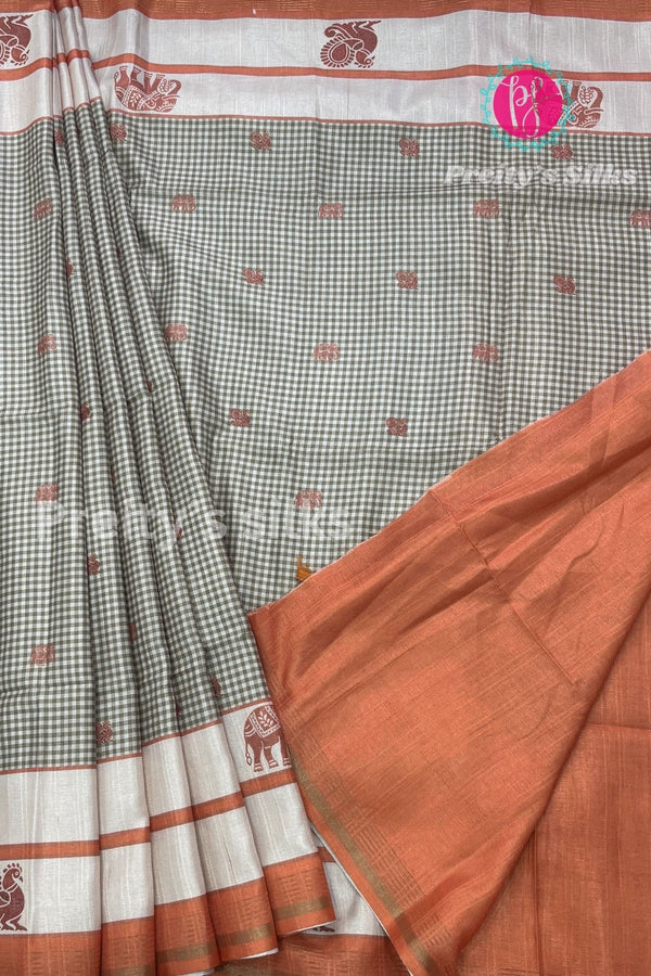 Semi silk saree -PA47290