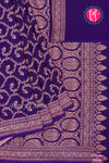 Semi Banarasi crepe silk saree - PA48299