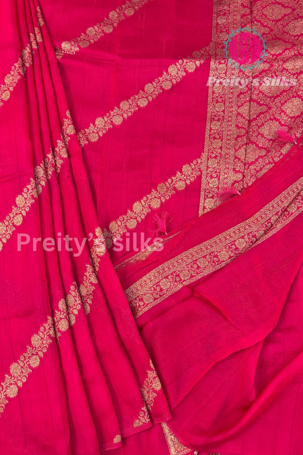 Semi Tussar Dupion Silk Saree-PA48443