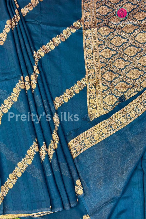 Semi Tussar Dupion Silk Saree-PA48443