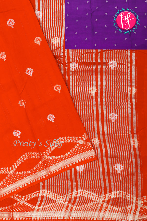 Tussar Dhupion Silk Saree-PA49797