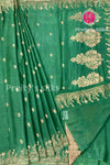 Semi Banarasi Crepe Silk Saree-PA49841