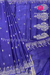 Semi Banarasi Crepe Silk Saree-PA49841