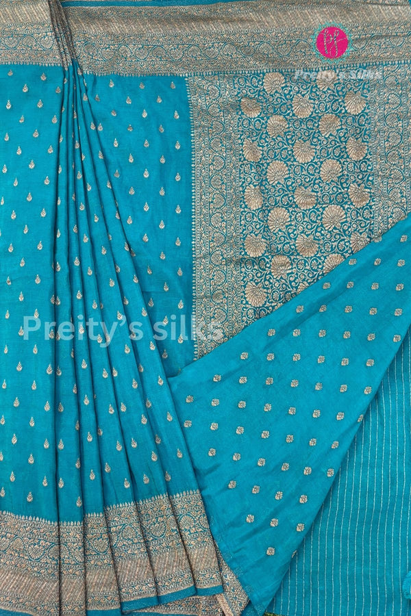 Semi Banarasi Georgette Silk Saree-PA49882