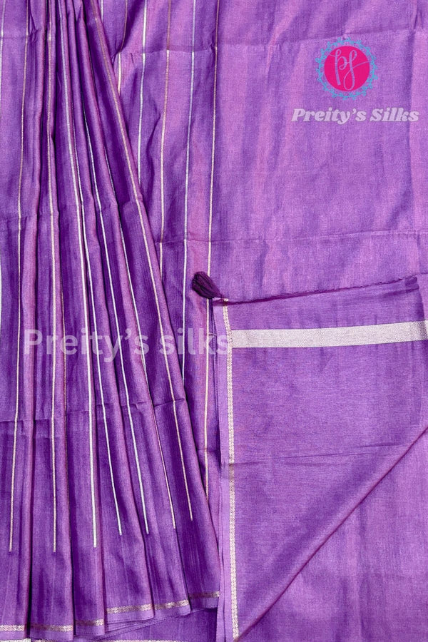 Semi Tussar Silk Saree-PA50020