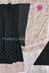 Semi Banarasi Crepe Silk Saree-PA50376