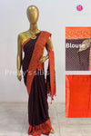 Semi Banarasi Crepe Silk Saree-PA50376