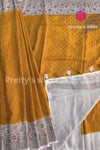 Semi Banarasi Crepe Silk Saree-PA50376