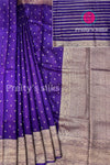 Semi Banarasi Tussar dupion Silk Saree - PA50421