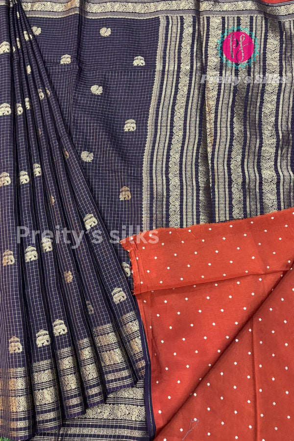 Semi crepe Silk Saree-PA51001