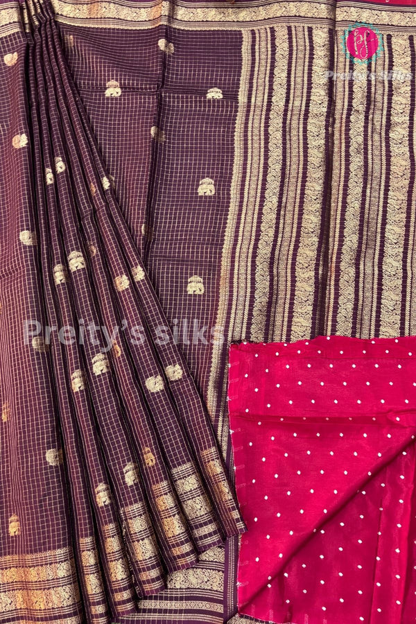 Semi crepe Silk Saree-PA51001