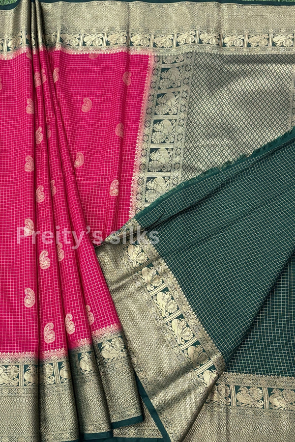 Semi Mysore crepe Silk Saree-PA51521