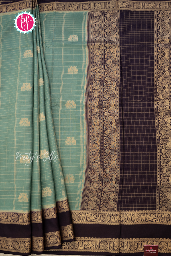Munga Crepe Silk Saree-PA51803