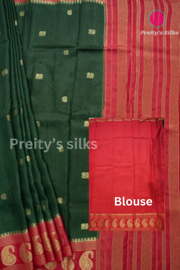 Tussar Silk Saree- PA53646