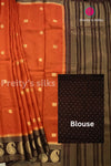 Tussar Silk Saree- PA53646