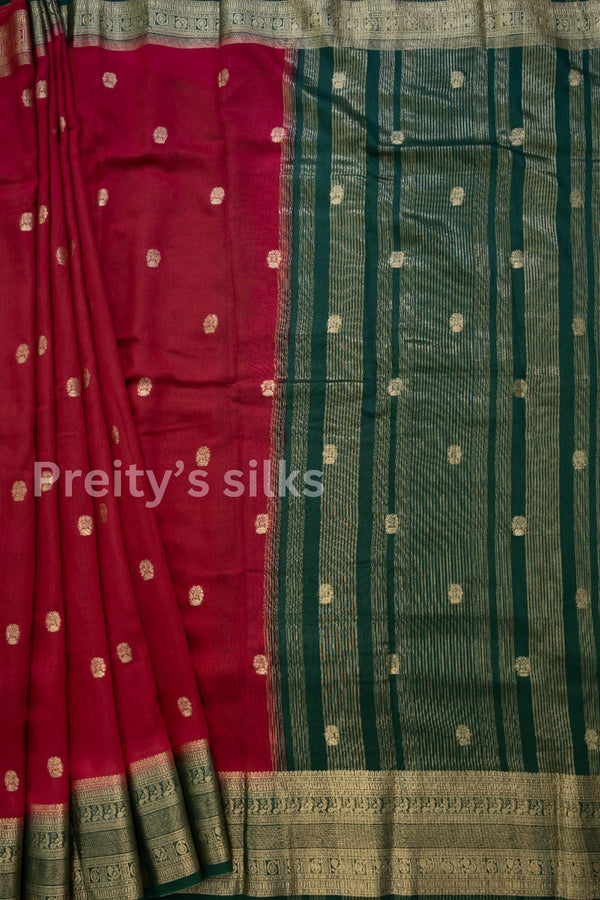 Butter Cotton Silk Saree-PA54769