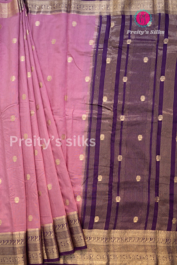 Butter Cotton Silk Saree-PA54769