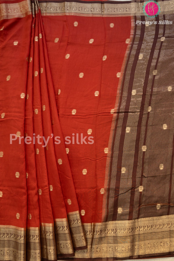 Butter Cotton Silk Saree-PA54769
