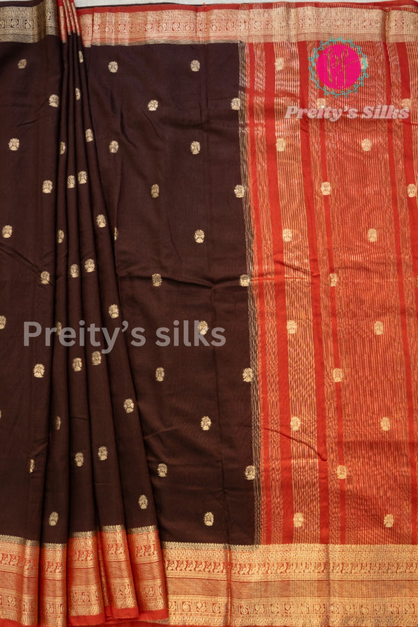 Butter Cotton Silk Saree-PA54769
