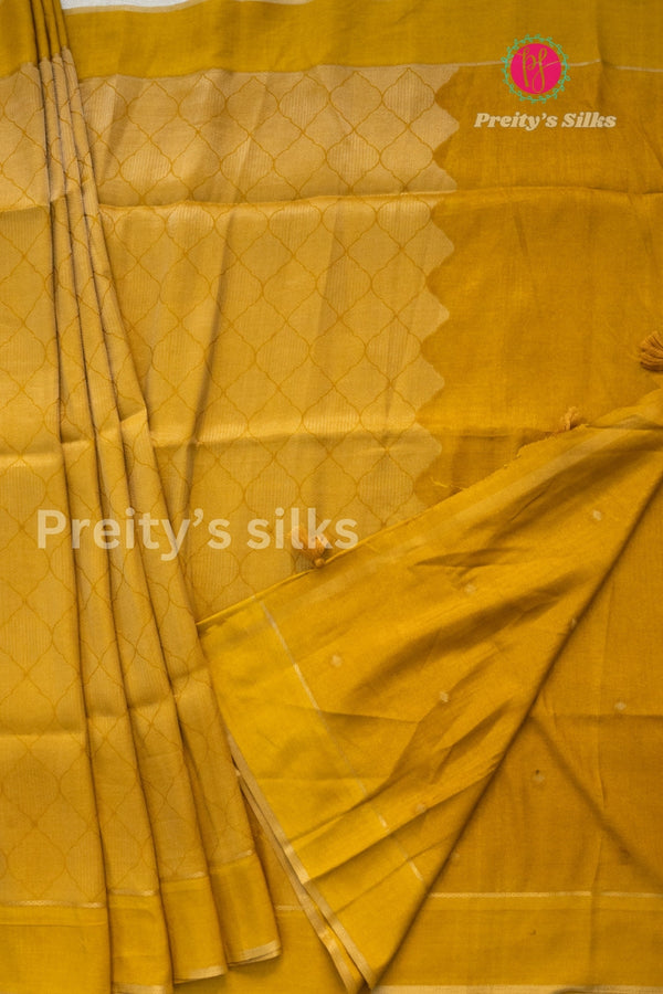 Banarasi Tussar Silk Saree with Brocade weaving -PA55221