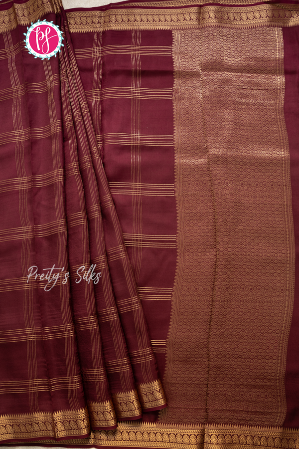 Semi Crepe Silk Saree-PA55946