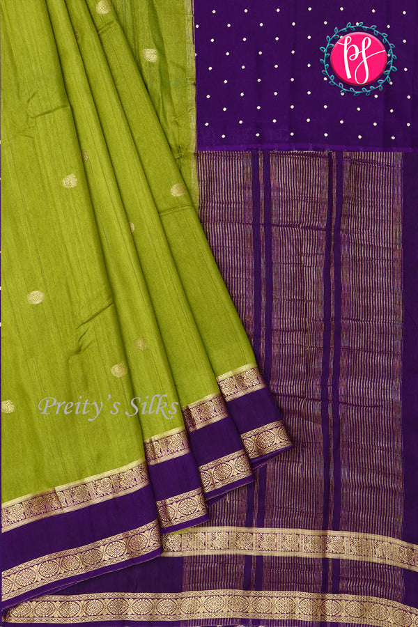 Semi Dupion Tussar Saree-PA20435